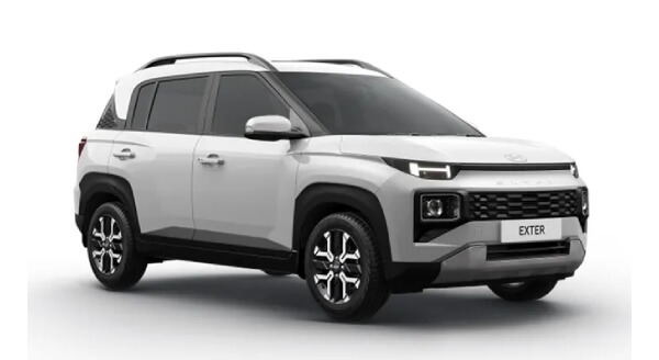 Hyundai Exter compact SUV stock photo