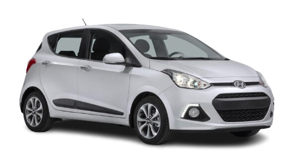 Hyundai i10 city car stock photo
