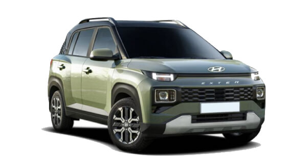 Hyundai Exter sunroof stock photo